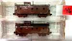 Micro Train Special Run Southern Pacific 34' Wood Sheathed Caboose RD#265 RD#667. Fixed Price $57.00.