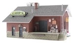 Woodland Scenics 4927 Chip's Ice House Trackside Building Landmark Structure. Fixed Price $64.87.