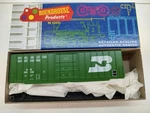 Vintage Roundhouse 50' Hi-cube Rib-side Box Car Kit Scale Bn Burlington. Fixed Price $19.99.
