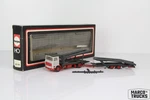 Herpa Volvo F10 Carrier Truck And Trailer Gray/red 800440 1:87 /H27208. Fixed Price $27.13.