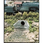 Woodland Scenics Ho Culvert Concrete WOOC1262 Materials. Fixed Price $14.98.