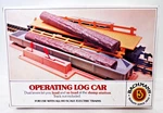 Bachmann Ho Scale Operating Log Car #46-1203 New Box See Below. Fixed Price $24.95.