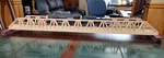 Gauge Handmade 36" Oak Pony Truss Bridge W/ Ties For All Trains. Fixed Price $62.95.