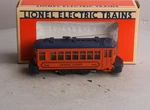 Lionel 6-8690 Gauge Lines Trolley Car #8690 Ex/box. Fixed Price $48.39.