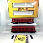 Mth Railking 30-2727-3 Mta R-12 Non-powered 2-CAR Subway Add Set Used. Fixed Price $269.99.