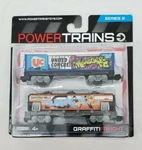 Power Trains Series 2 Rescue Graffiti Cars #48631 By Jakks Pacific- New. Fixed Price $13.19.