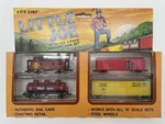 Life-like Little Joe 4-PACK Scale Freight Set Union Pacific Atsf Mobil Gas. Fixed Price $23.00.