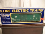 K-line #K6407 Pennsylvania Rr Boxcar, Green, Used With. Fixed Price $20.75.