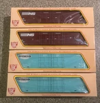 4 Lot Of Ho Scale Freight Trains Ihc Boxcars See Description For Details Nib. Fixed Price $47.95.
