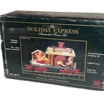 The Holiday Express Animated Train Set Bakery Car No. 384-3 New Bright Christmas. Fixed Price $79.99.