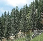 Realistic Fir Trees (pack Of 2) Ho/o Gauge - Busch 6134. Fixed Price $47.51.