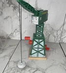 Thomas Friends Wooden Railway Train Tank Cranky The Crane 2012 Mattel B15. Fixed Price $39.99.