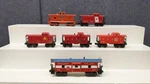 Lionel & K-line Assorted Gauge Cabooses 6 Ex. Fixed Price $81.99.