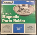 Storehouse 6 Diameter Magnetic Parts Holder / Dish, #97825. Fixed Price $7.79.