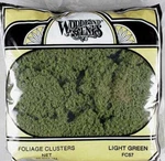 Woodland Scenics FC58 N/ho Foliage Cluster Medium Green Train Scenery. Fixed Price $10.89.