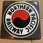 Microscale Metal #10013 Northern Pacific (die Cut, Embossed Sign). Fixed Price $14.00.