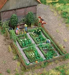 Walthers Scenemaster Ho Scale Vegetable Garden Plot (fence/bench) Scenery Kit. Fixed Price $32.29.