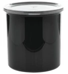 Carlisle 30103 Classic 1.2 Qt. Black Crock With Lid Pack. Fixed Price $13.39.