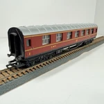 Oo Scale Hornby R4061 Lms Composite Coach #4183. Fixed Price $33.00.