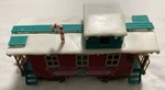 Vintage New Bright North Pole Holiday Express Winter Belle Caboose Only 1986. Fixed Price $9.99.