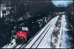 Original 35MM Kodachrome Slide Cn Train 2624 Locomotive Snow Rick Varga 2006. Fixed Price $16.89.