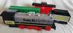 Scientific Toys G-scale Santa Fe Train Set #6012 Of 4 Engine Tender Caboose. Fixed Price $18.99.