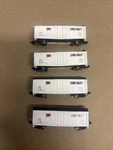 Scale Mini Lot Bachmann Lehigh Valley Nirx 41003 41' Boxcars Euc. Fixed Price $29.99.