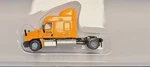 Trainworx Inc 42585-01 Ltl Trucks Yellow Freightliner Tractor #34909 Ln/box. Fixed Price $35.19.