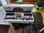 Its Wonderful Life Bedford Falls Express Train Set New Bright 2002 Read Desc. Fixed Price $34.99.
