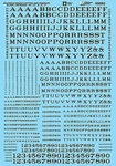 Microscale Alphabets Amp; Numbers Railroad Roman Black - Ho Model. Fixed Price $6.85.