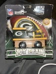 Masterpieces - Green Bay Packers Wooden Train Engine (GBP2100). Fixed Price $12.99.