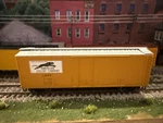 Atlas Ho Trainman 40 Plug Door Boxcar- American Colloid Panther Logo 7135. Fixed Price $16.19.