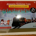 Atlasonix Christmas Train Set Smoke, Light, Action Choo Sound Toy Open Box. Fixed Price $25.33.