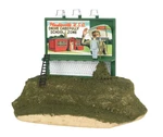 Bachmann Williams Scale Operating Billboard - Plasticville School Zone 42602. Fixed Price $30.00.