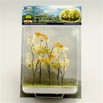 Jtt Scenery Products 95627 4"-5.5" Woods Edge Beige Green Trees (pack Of 5). Fixed Price $9.73.