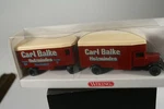 Wiking Ho Scale 8450131 Mercedes L-2500 Truck & Trailer Carl Balke. Fixed Price $24.99.