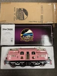 + Mth Standard Gauge Tinplate Pink 408E Electric Engine W/ PS.2 10-1226-1. Fixed Price $1200.00.