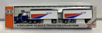 Herpa / Con-cor Ho Scale Pie Nationwide Tractor & 27' Twin Trailers #1031. Fixed Price $26.99.