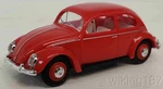 Busch New Ho 1/87 Volkswagen Vw Beetle Bug Red With Split Oval Rear Window. Fixed Price $23.99.