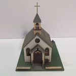 Life-like Ho Scale Town Church #1350 Building Fully Assembled Hand Painted. Fixed Price $26.99.