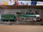 Thomas Kinkade Christmas Express Train Locomotive Passenger Caboose Tyco. Fixed Price $110.00.