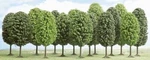 Deciduous Park (pack Of 12 Trees) Ho/oo/tt Gauge Busch 6486. Fixed Price $46.10.