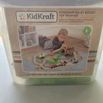 Kidkraft Dinosaur Valley Bucket Top Train Set 44 Pieces Wooden. Fixed Price $23.99.