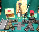 Vintage Lionel And American Flyer Accessories. Fixed Price $45.00.