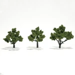 Woodland Scenics Light Green Built Trees Deciduous To 4IN PKG(3) TR1506. Fixed Price $15.98.