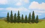 Walthers Scenemaster Ho Scale Fir Trees 8 To 12CM Tall Flat Base 9 Pcs. Fixed Price $19.18.