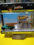 (((woodland Scenics Ho #AS5556 Sign Slingers Mini Scene))). Fixed Price $38.00.