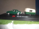 Mailbu Interational Jaguar MK11 With Caravan #60097-JG. Fixed Price $16.95.