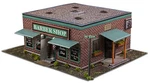 Bk 4809 1:48 Scale "barber Shop" Photo Real Building Kit. Fixed Price $22.49.