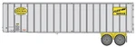 Walthers Scenemaster 949-2606 Ho Flexi-van 40' Trailer Nyc #1. Fixed Price $35.99.